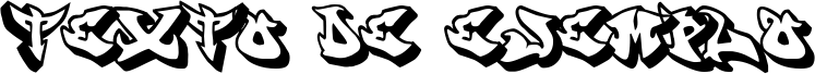 Image preview of font Graffonti