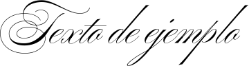 Image preview of font Ballet
