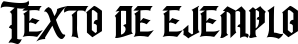 Image preview of font Barbatos