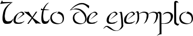 Image preview of font Bastarda Plain: