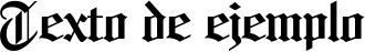 Image preview of font Bayone