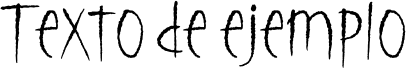 Image preview of font Bleakfall Demo