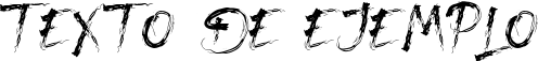 Image preview of font Blood Scratch