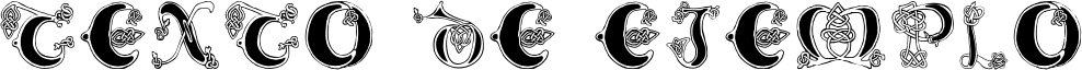 Image preview of font Celtic Knot
