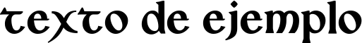 Image preview of font Celtrick