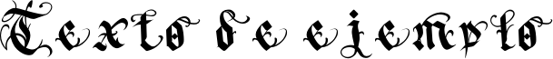 Image preview of font Cojira