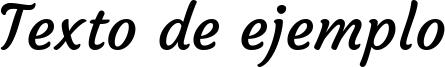 Image preview of font Courgette