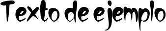 Image preview of font Creepy Face