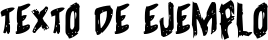 Image preview of font Cyrus the Virus Regular