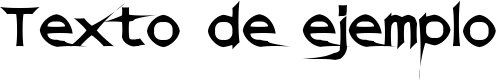 Image preview of font DamagedSataLightExtended