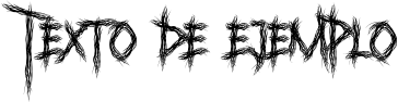 Image preview of font Darkside