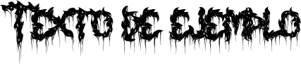 Image preview of font Deadwax DEMO Extreme