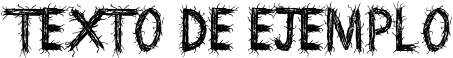 Image preview of font Death Branch