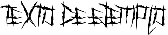 Image preview of font Demon Killer