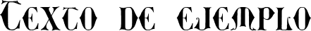 Image preview of font EasyLombardic Two