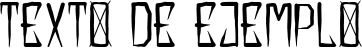 Image preview of font EXTRAKREBEL1987 Italic
