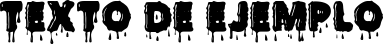 Image preview of font Fizzyblood