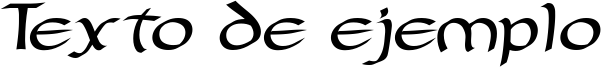 Image preview of font ForgottenUncial