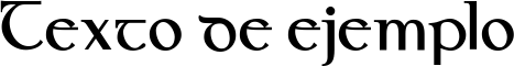 Image preview of font Gaeilge
