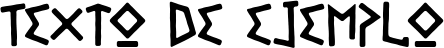 Image preview of font Gelio