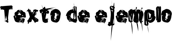 Image preview of font Ghost Everywhere