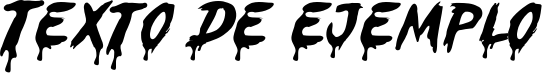 Image preview of font Ghost Shamz