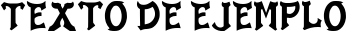 Image preview of font GHOSTBOOM