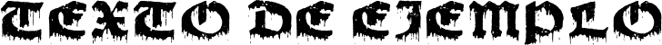 Image preview of font Gore Regular