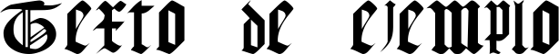Image preview of font Gothic Texture Quadrata