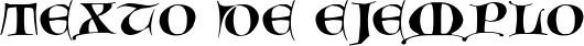 Image preview of font GotischeMajuskel