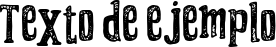 Image preview of font Grooving Textured