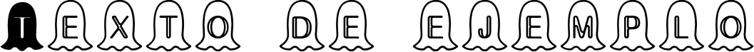 Image preview of font Halloween Ghost