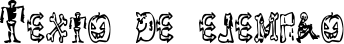Image preview of font Halloween Happy