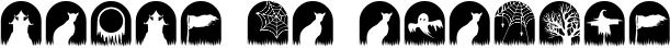 Image preview of font Halloween Vibes