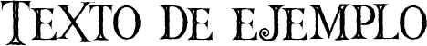 Image preview of font Hallowen inline