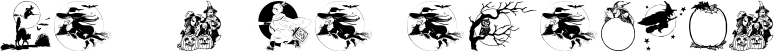 Image preview of font Helloween version 2