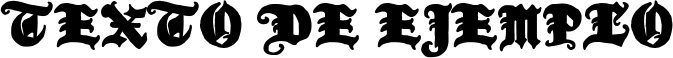 Image preview of font Holy Diver