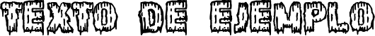 Image preview of font Horror Magazine