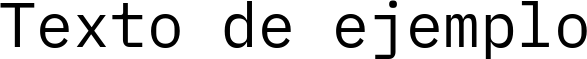 Image preview of font IBM Plex Mono