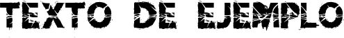 Image preview of font Knife Fight Ballet Italic