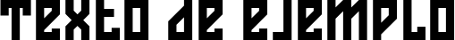 Image preview of font Konstruktor
