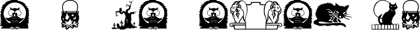Image preview of font KR Boo Lane