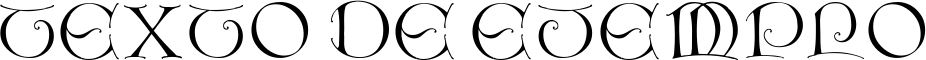 Image preview of font LightUnciale