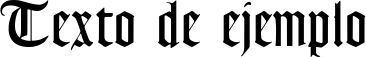 Image preview of font Lohengrin
