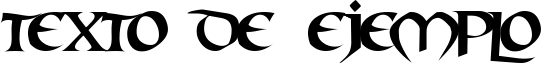 Image preview of font Mael