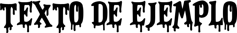 Image preview of font Magnificent Nightmare
