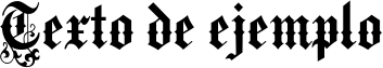 Image preview of font Medici Text