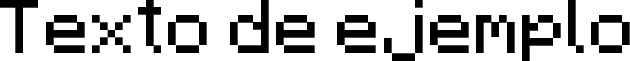 Image preview of font Minecraftia