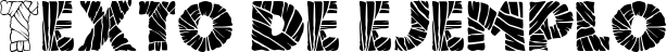 Image preview of font Mummified