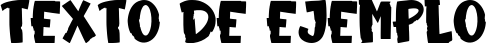 Image preview of font Nightmare From Jack Outline